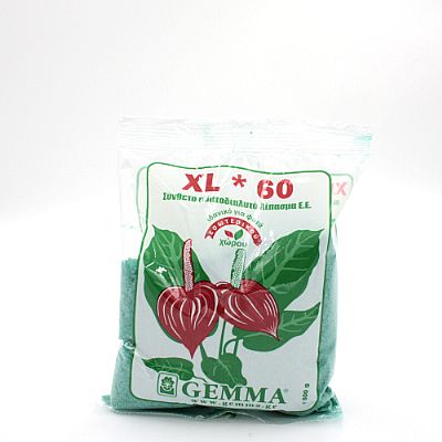 XL 60 WATER SOLUB FERTILLIZER FOR GREEN AND INDOOR PLANTS 500gr