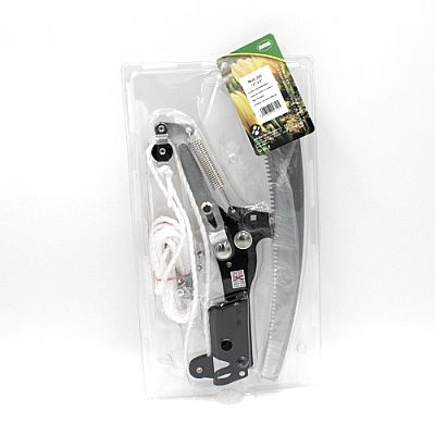 PRUNER AND SAW FOR THE TOP OF THE TREES