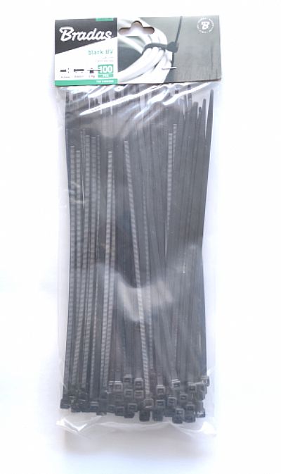 TIRE UPS BLACK 100PCS