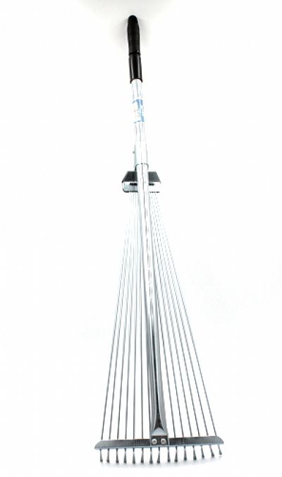 METAL LEAF RAKE ADJUSTABLE